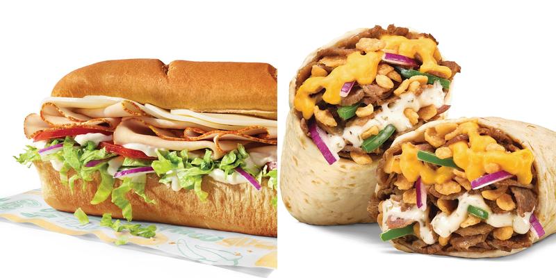 Subway Menu