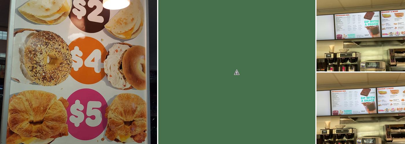 Dunkin' Menu