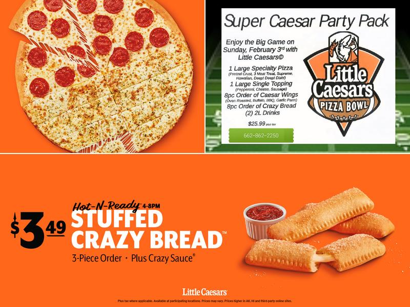 Little Caesars Pizza Menu