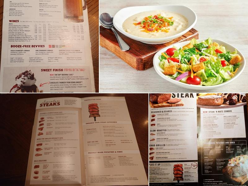 Outback Steakhouse Menu