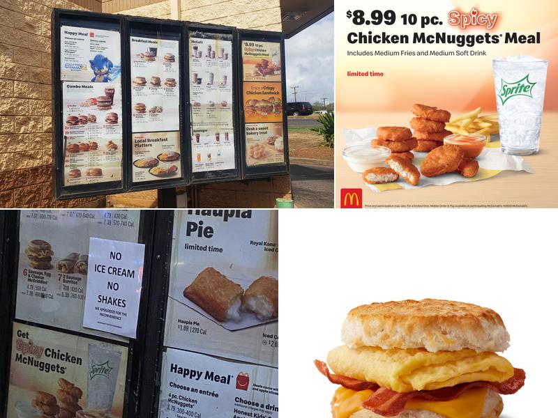 McDonald's Menu