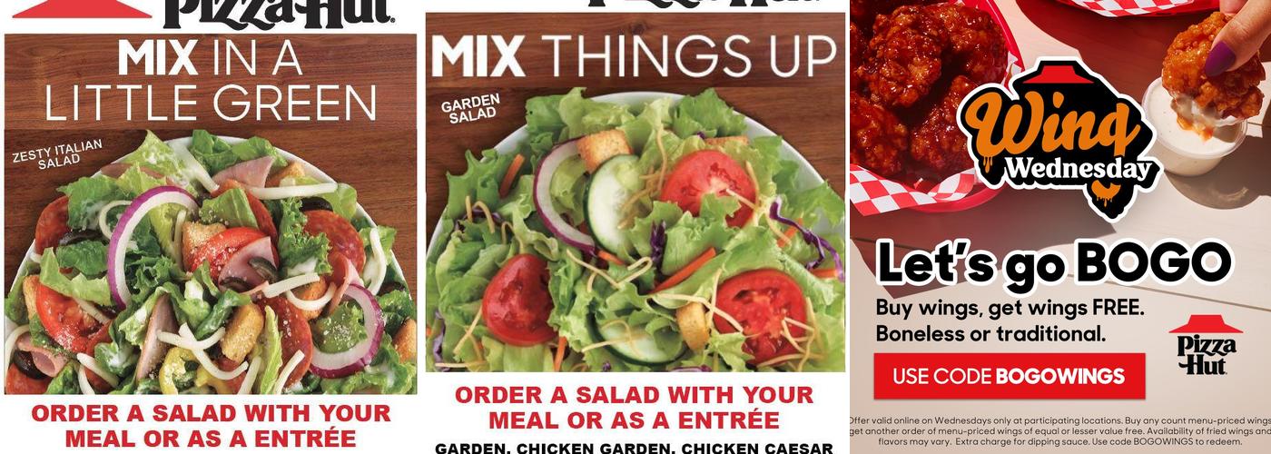 Pizza Hut Menu