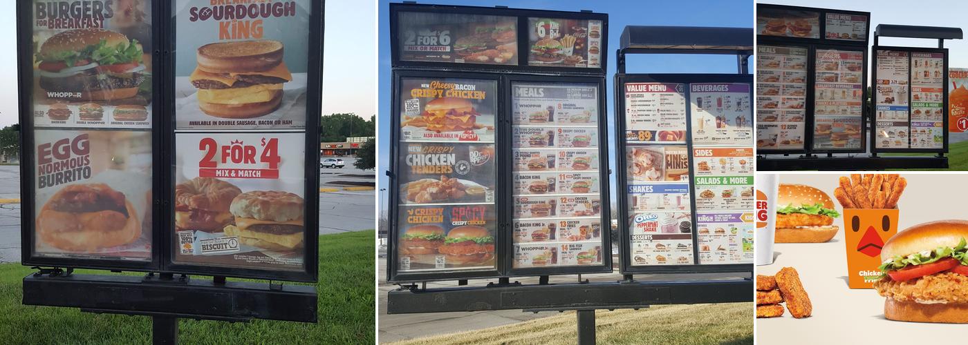Burger King Menu