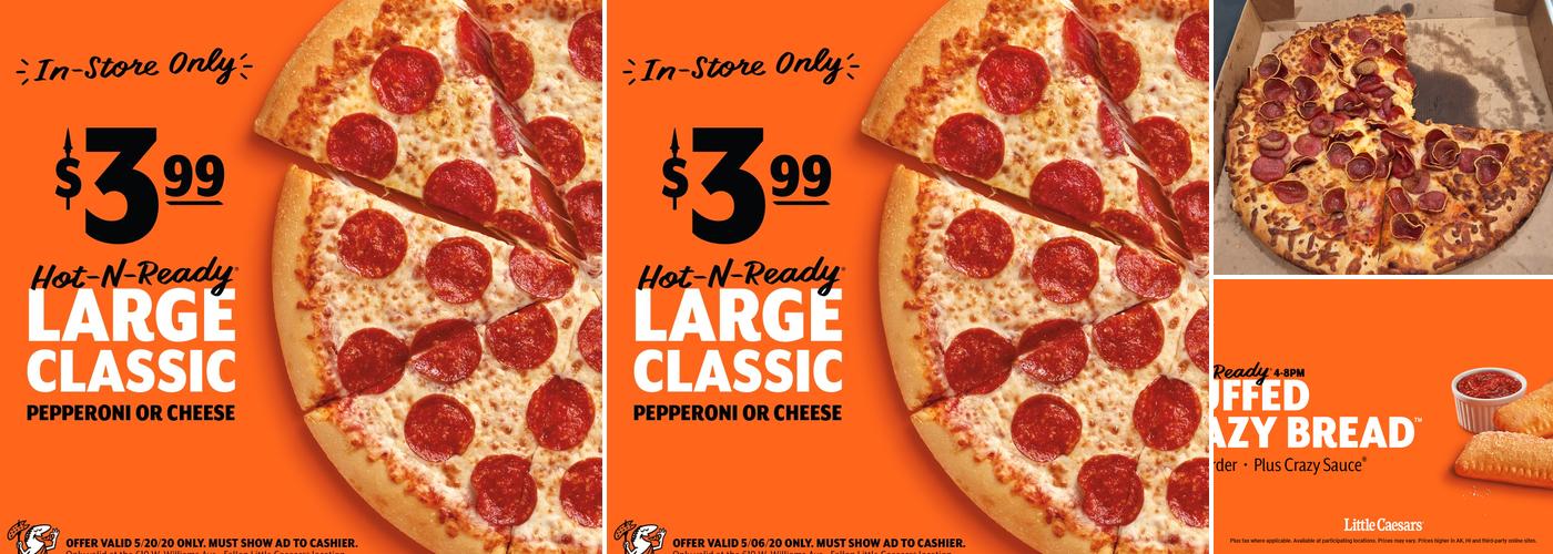Little Caesars Pizza Menu