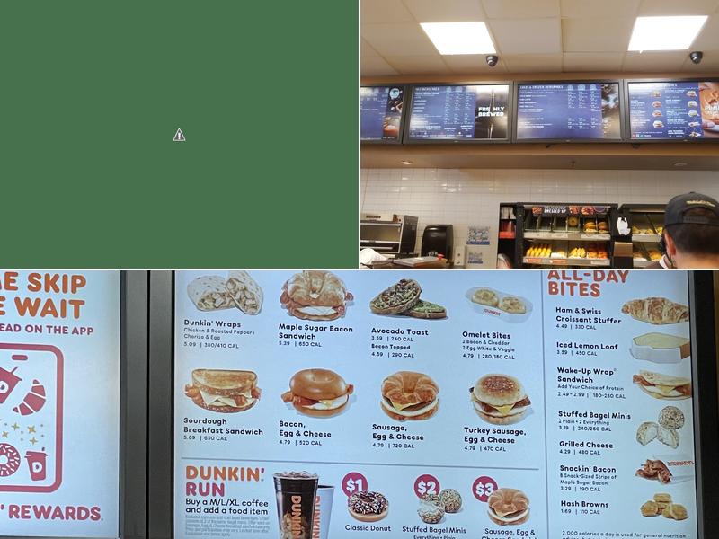 Dunkin' Menu