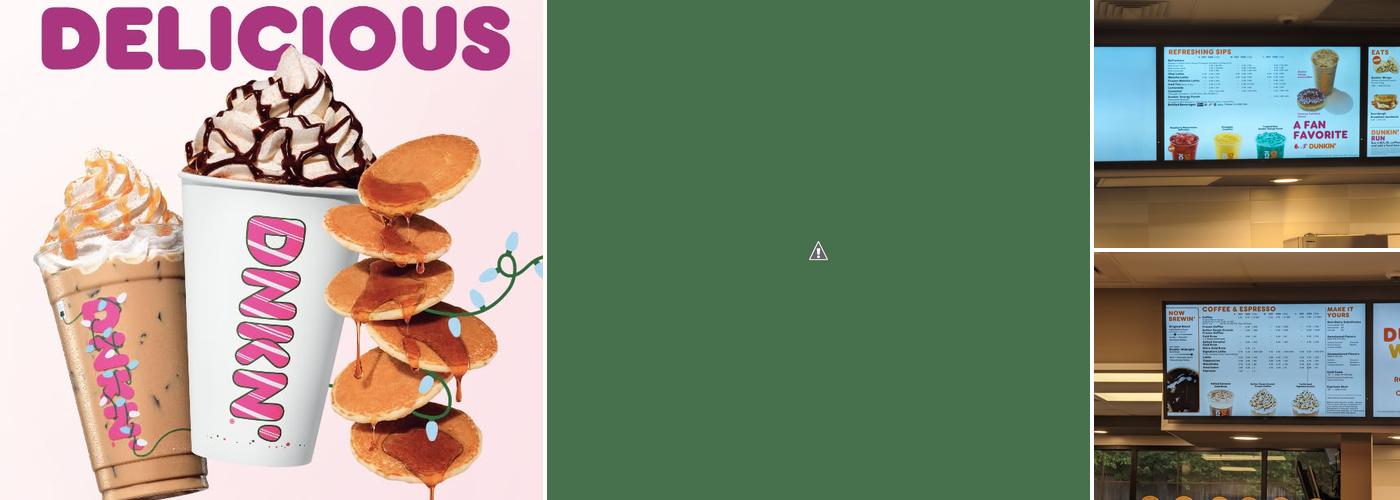 Dunkin' Menu