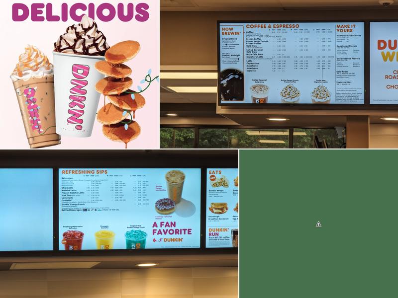 Dunkin' Menu