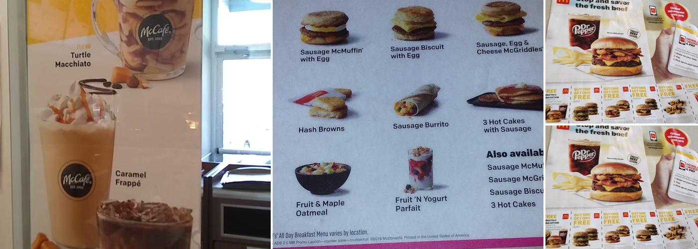 McDonald's Menu