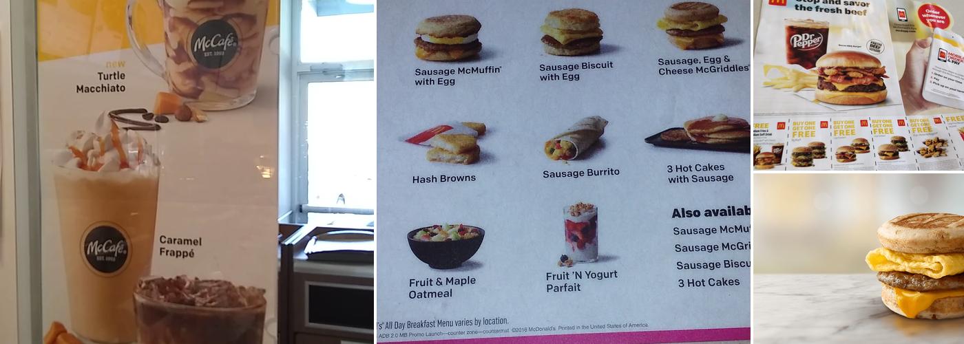 McDonald's Menu