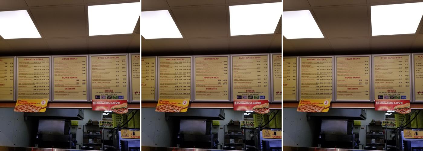 Hungry Howie's Pizza Menu