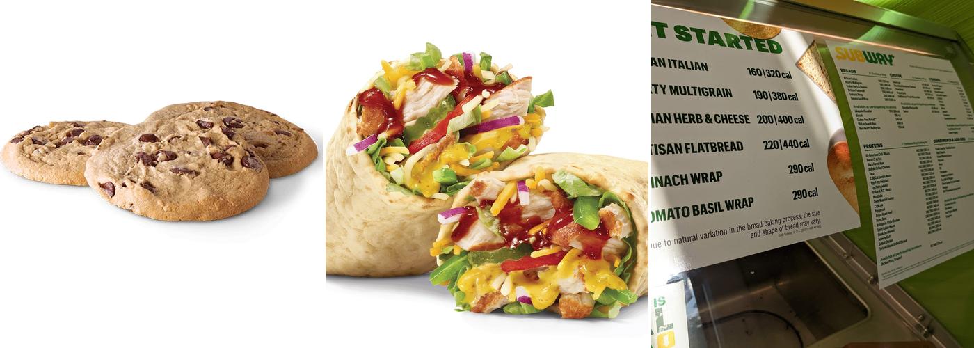 Subway Menu