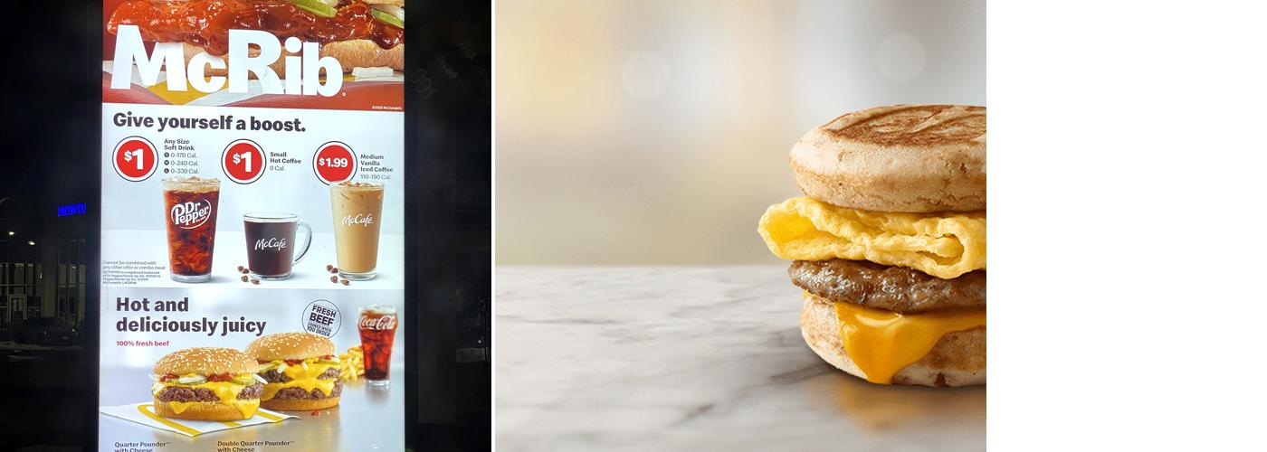 McDonald's Menu