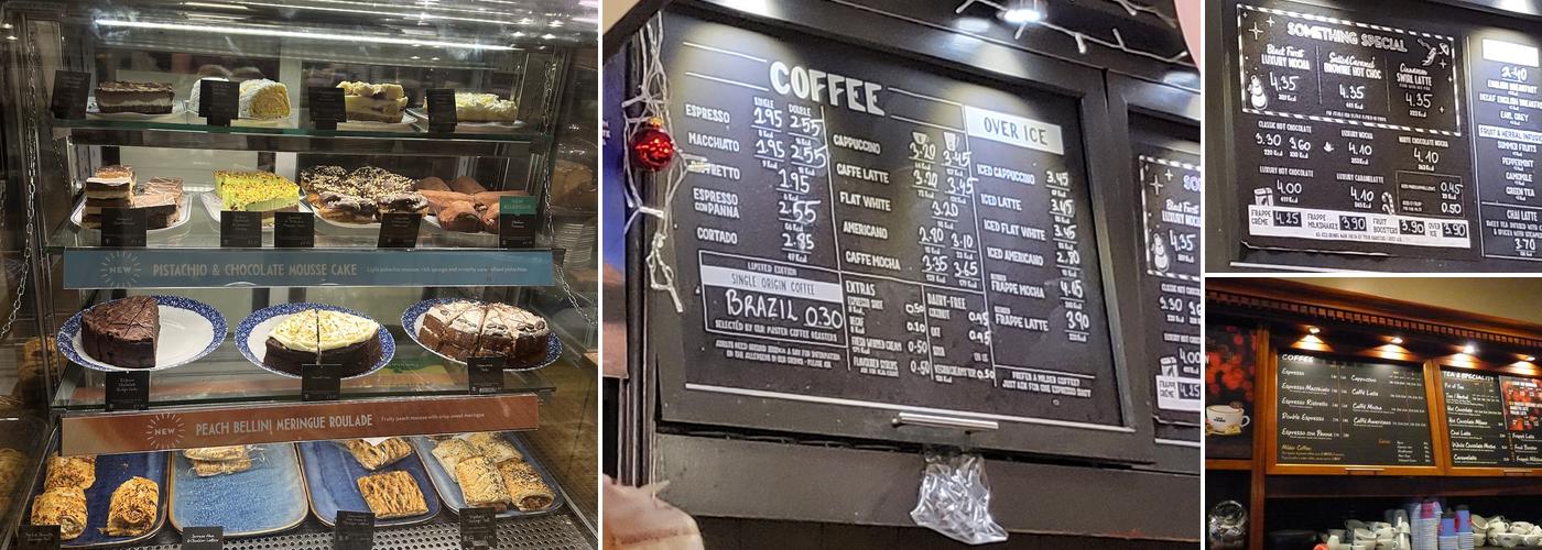 Caffè Nero Menu