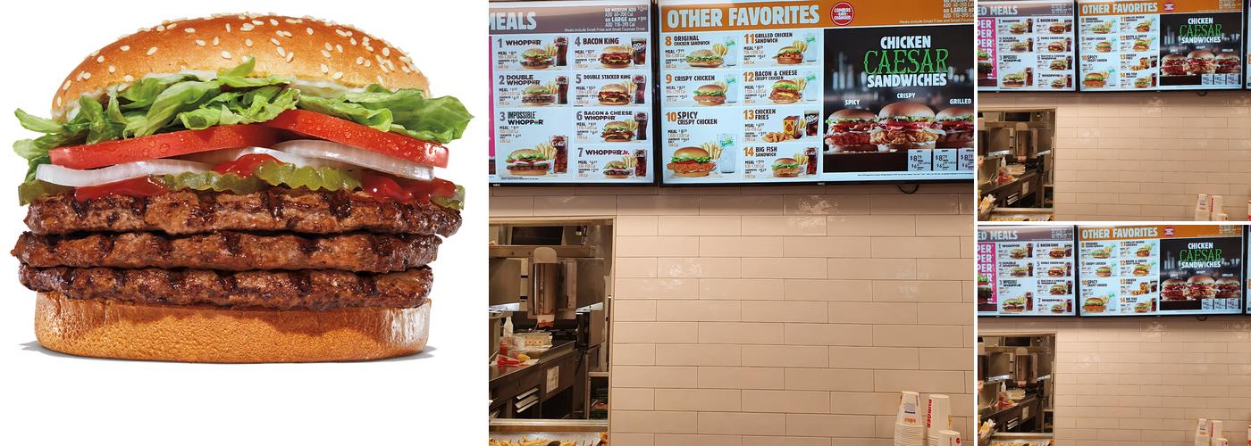 Burger King Menu