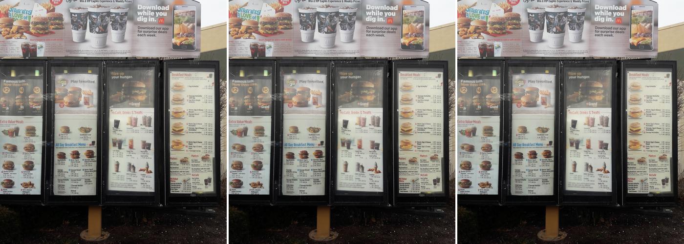 McDonald's Menu
