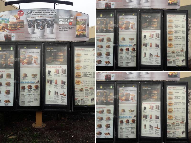 McDonald's Menu