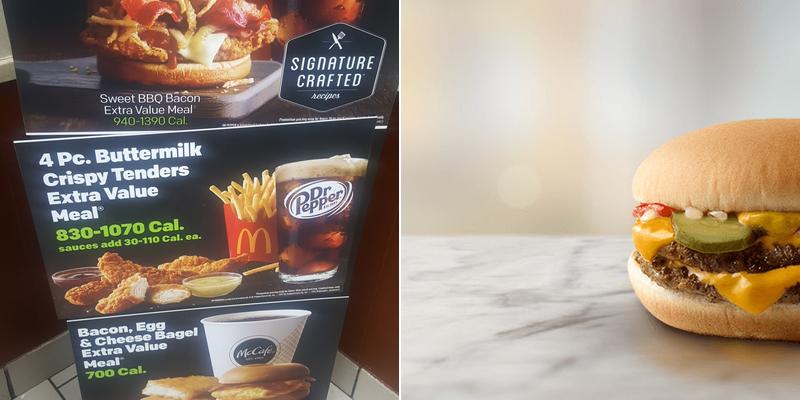 McDonald's Menu