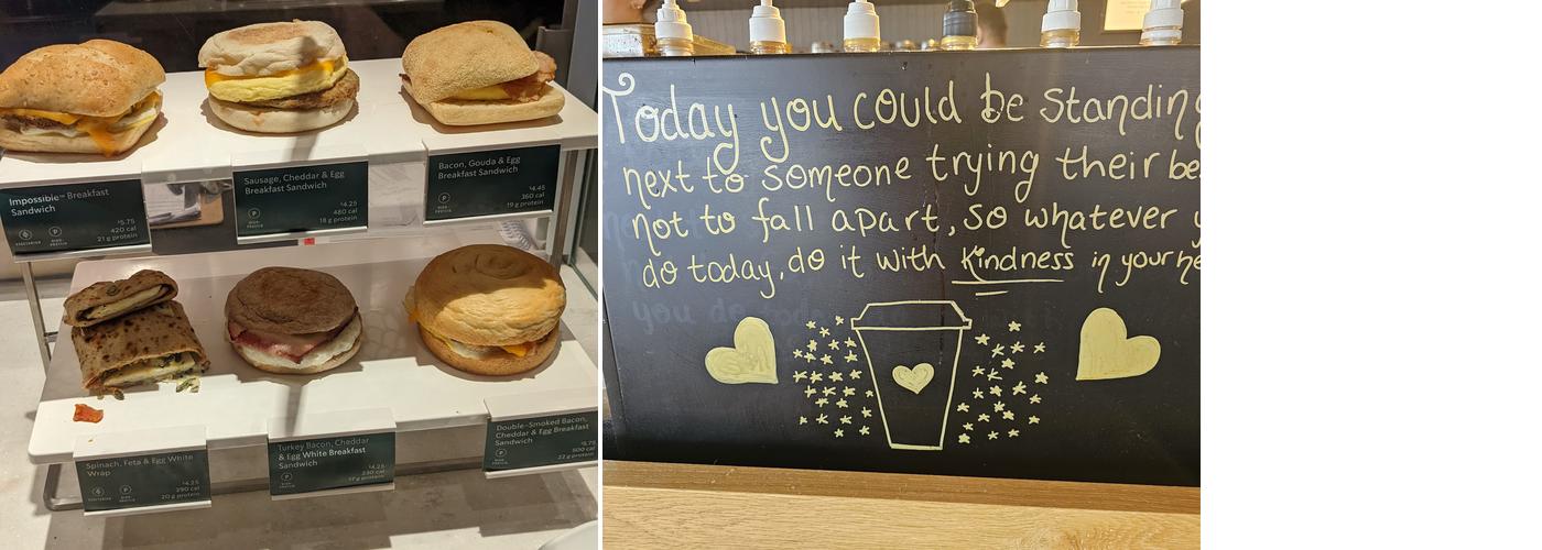 Starbucks Menu