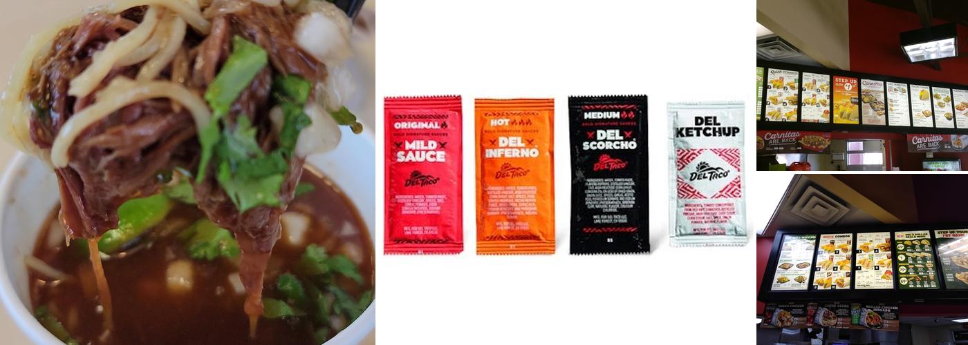 Del Taco Menu