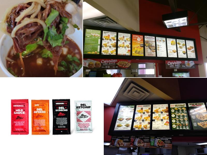 Del Taco Menu