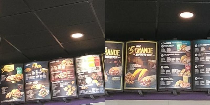 Taco Bell Menu
