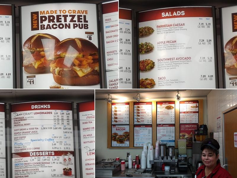 Wendy's Menu