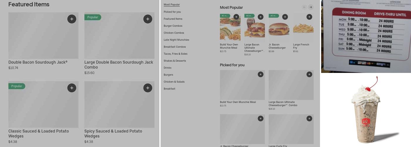 Jack In The Box Menu