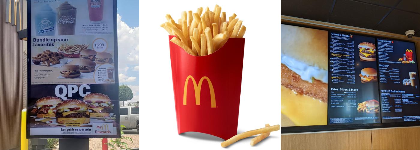 McDonald's Menu