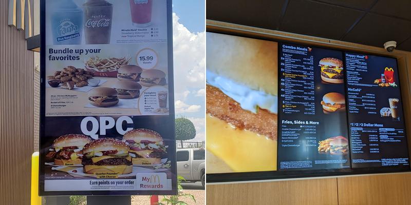 McDonald's Menu
