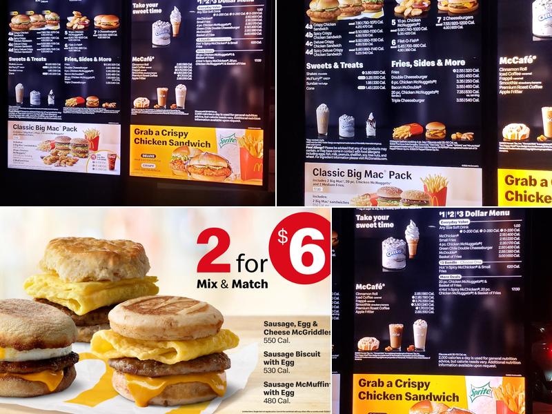 McDonald's Menu