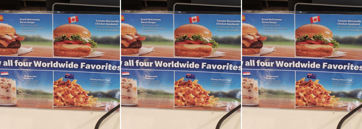 McDonald's Menu