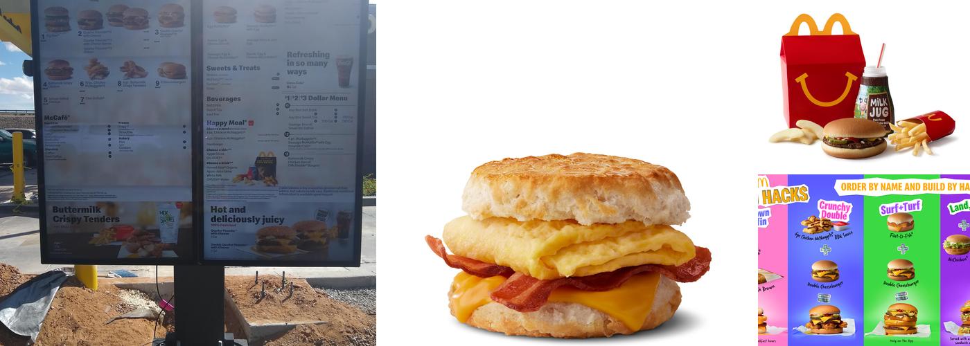McDonald's Menu