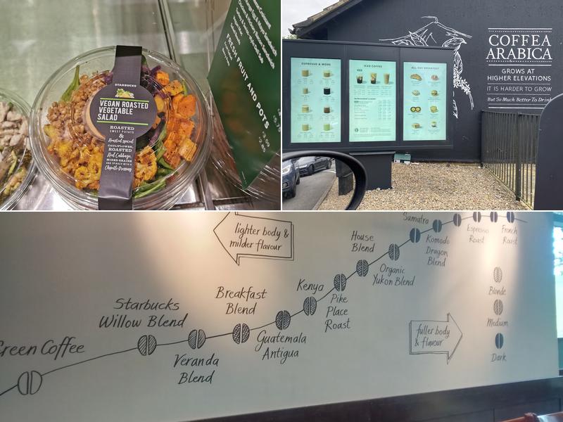 Starbucks Coffee Menu