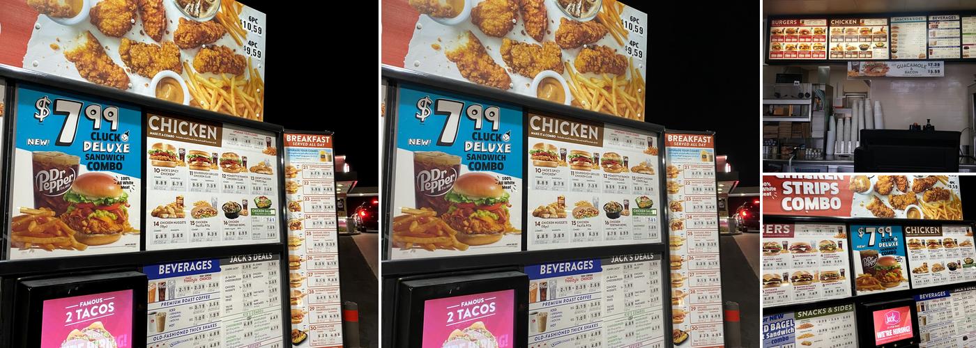 Jack in the Box Menu