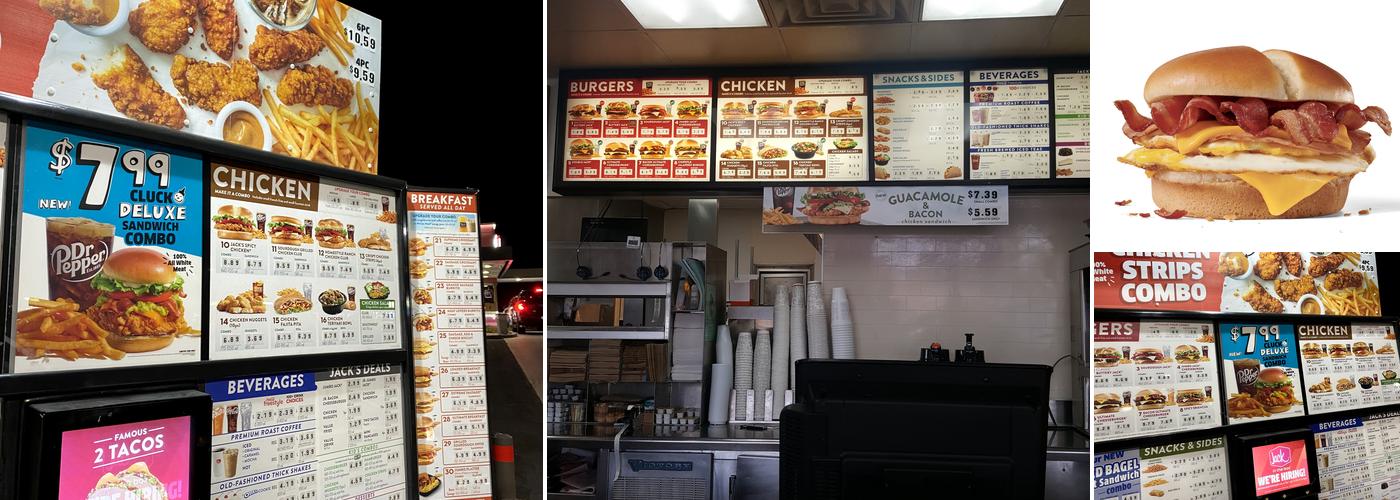 Jack in the Box Menu