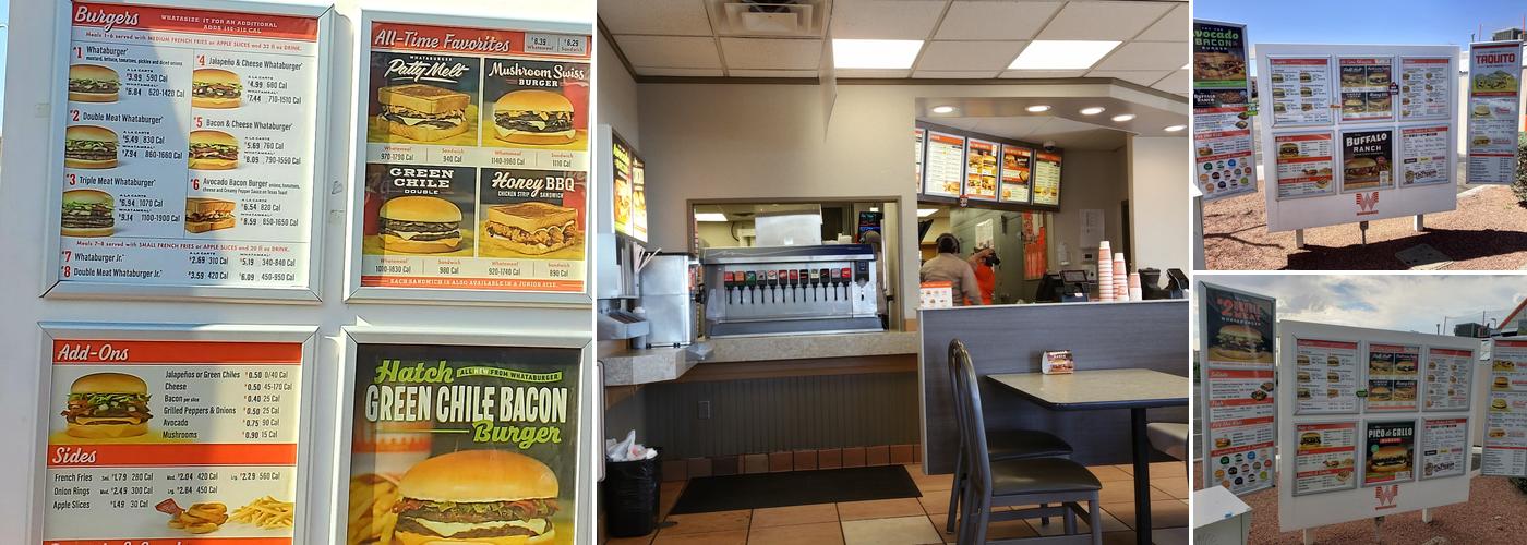 Whataburger Menu