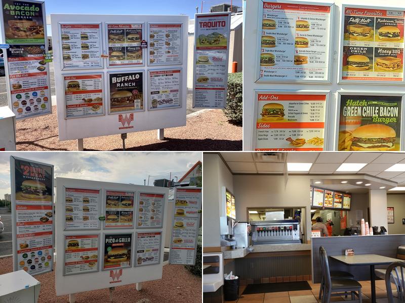 Whataburger Menu