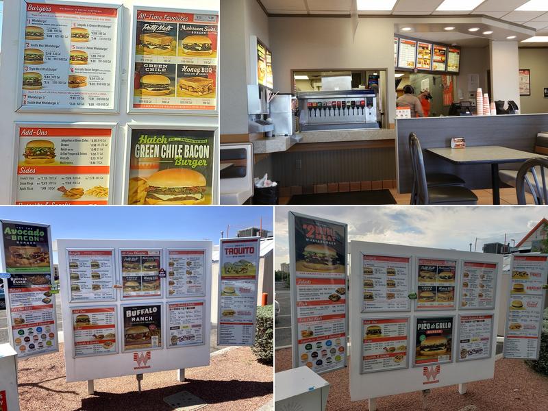 Whataburger Menu