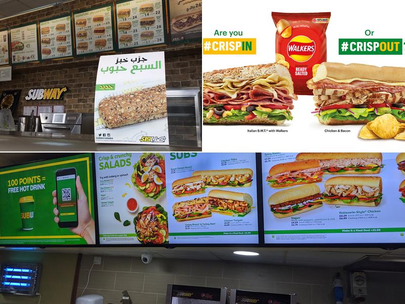 Subway Menu