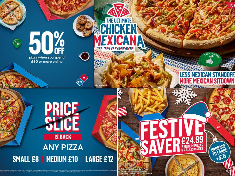 Domino's Pizza - London - Shepherds Bush Menu