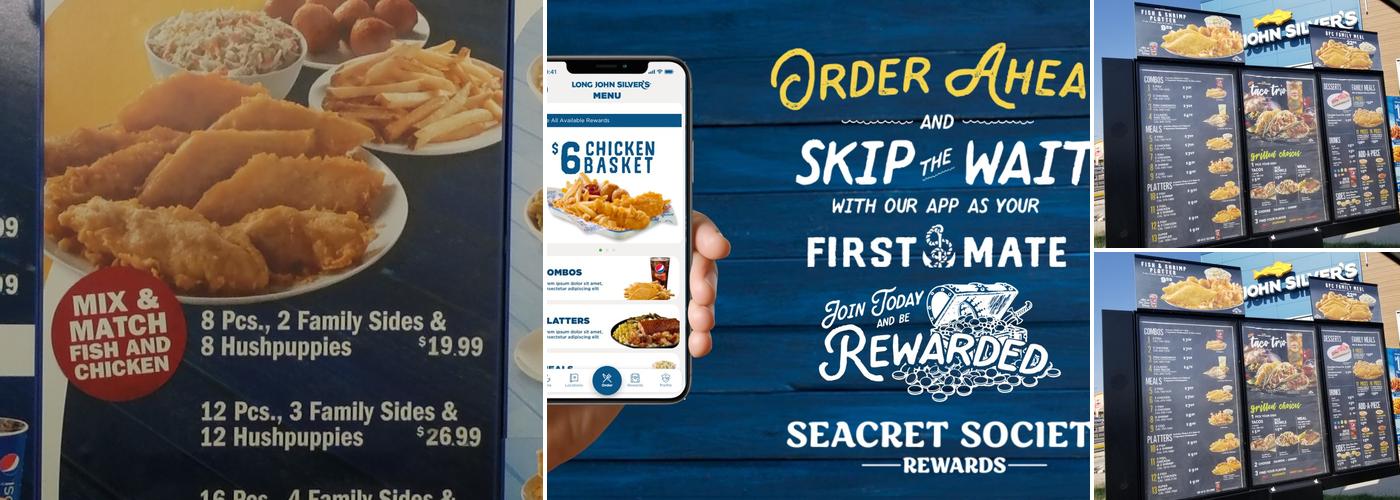 Long John Silver's Menu