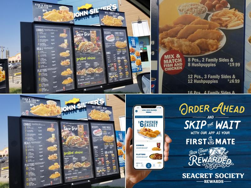 Long John Silver's Menu