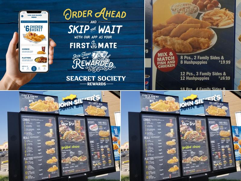 Long John Silver's Menu
