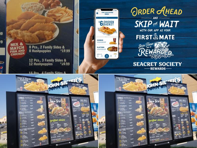 Long John Silver's Menu