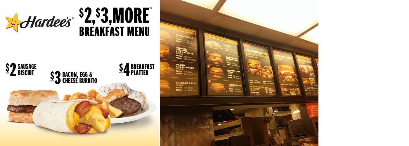 Hardee’s Menu