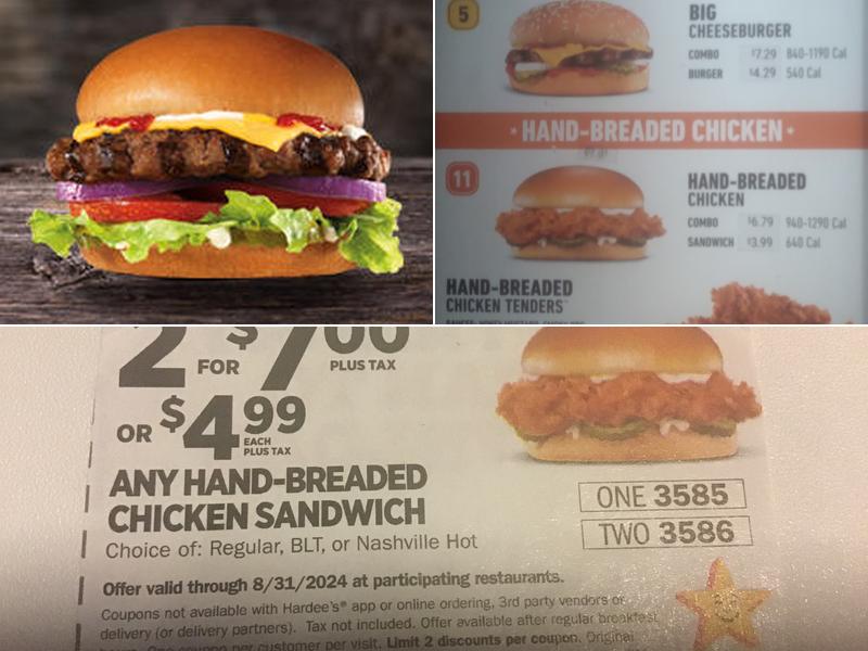Hardee’s Menu