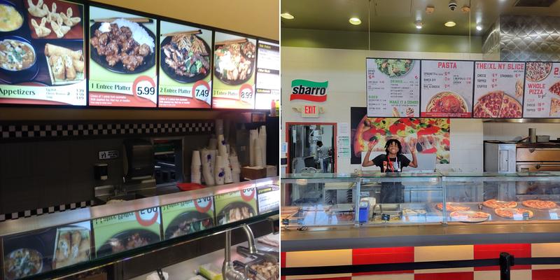 Sbarro Menu