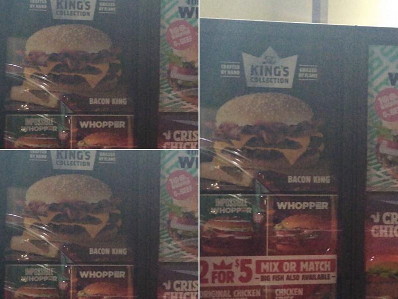 Burger King Menu