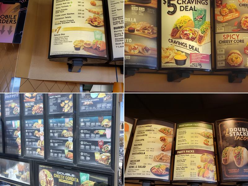 Taco Bell Menu