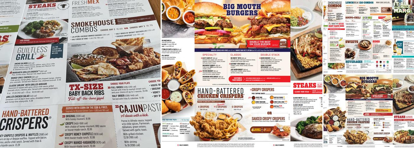 Chili's Grill & Bar Menu